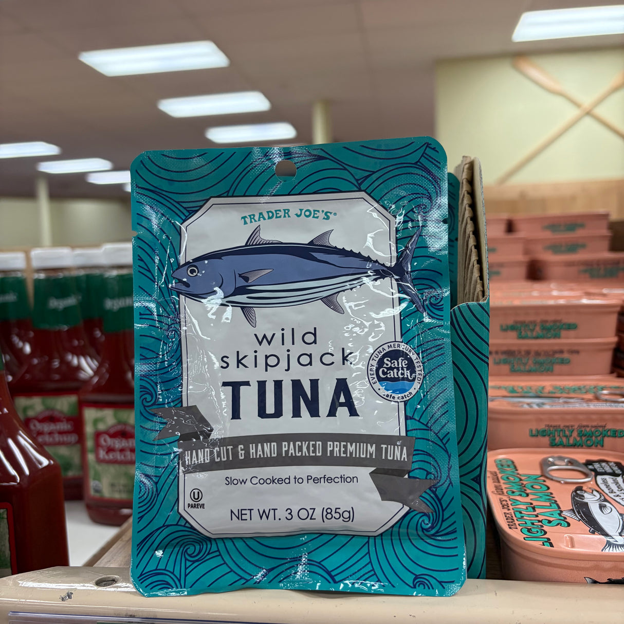Trader Joe's Wild Skipjack Tuna 3 oz product image