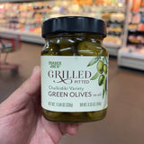 Trader Joe's Grilled Pitted Chalkidiki Green Olives in Oil 11.64 oz