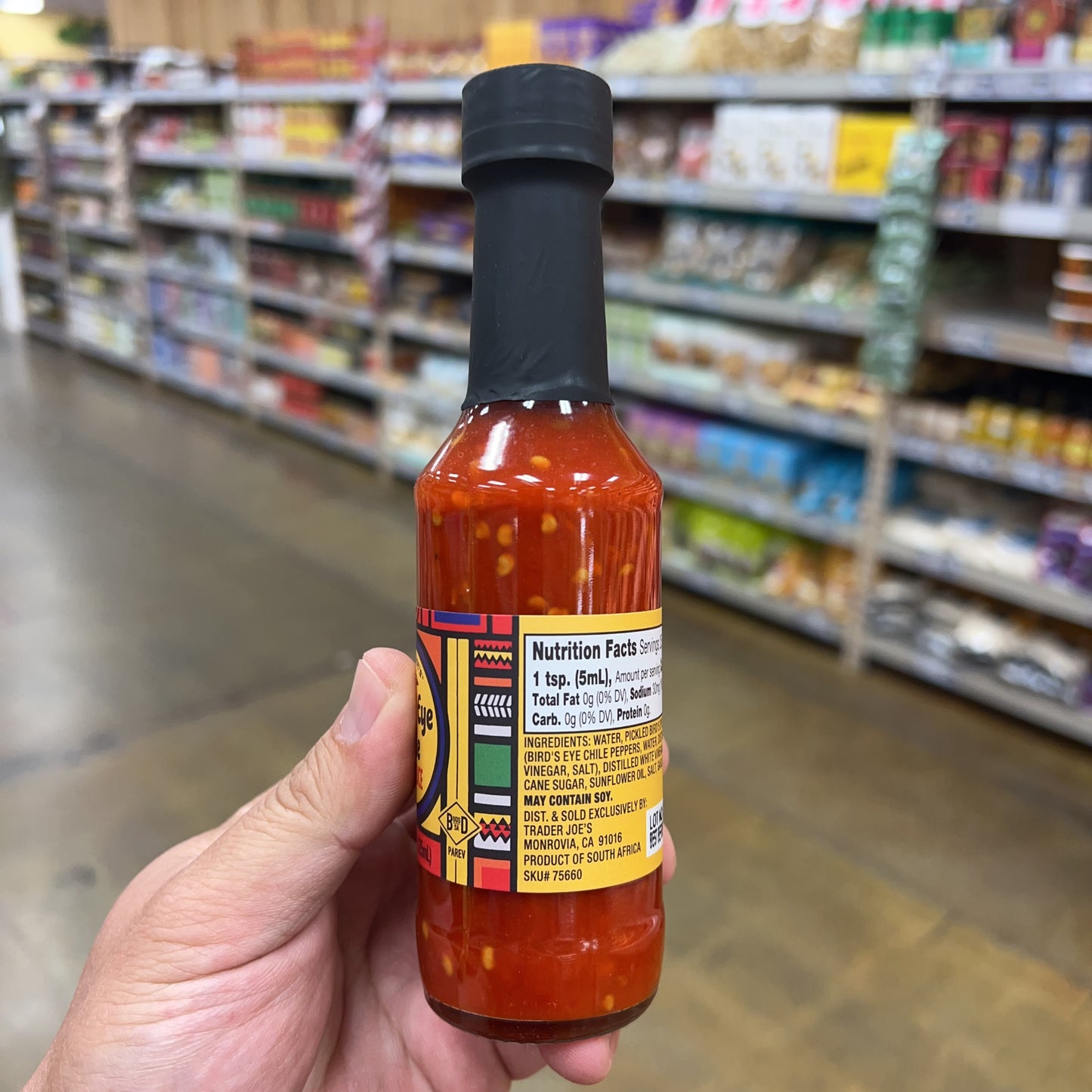 Trader Joe's Bird's Eye Chile Hot Sauce 4.22 fl oz product image 4