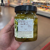 Trader Joe's Grilled Pitted Chalkidiki Green Olives in Oil 11.64 oz