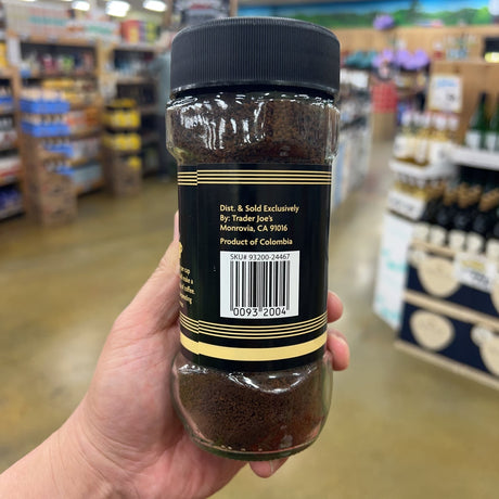 Trader Joe's 100% Colombian Instant Coffee Smooth & Bold 3.5 oz