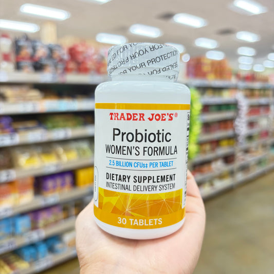 Trader Joe's Probiotic Women's Formula — 2.5 Billion CFUs, Intestinal Delivery System, 30 Tablets