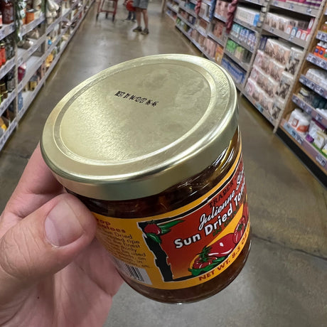 Trader Joe's Julienne Sliced Sun Dried Tomatoes in Olive Oil 8.5 oz (241g)