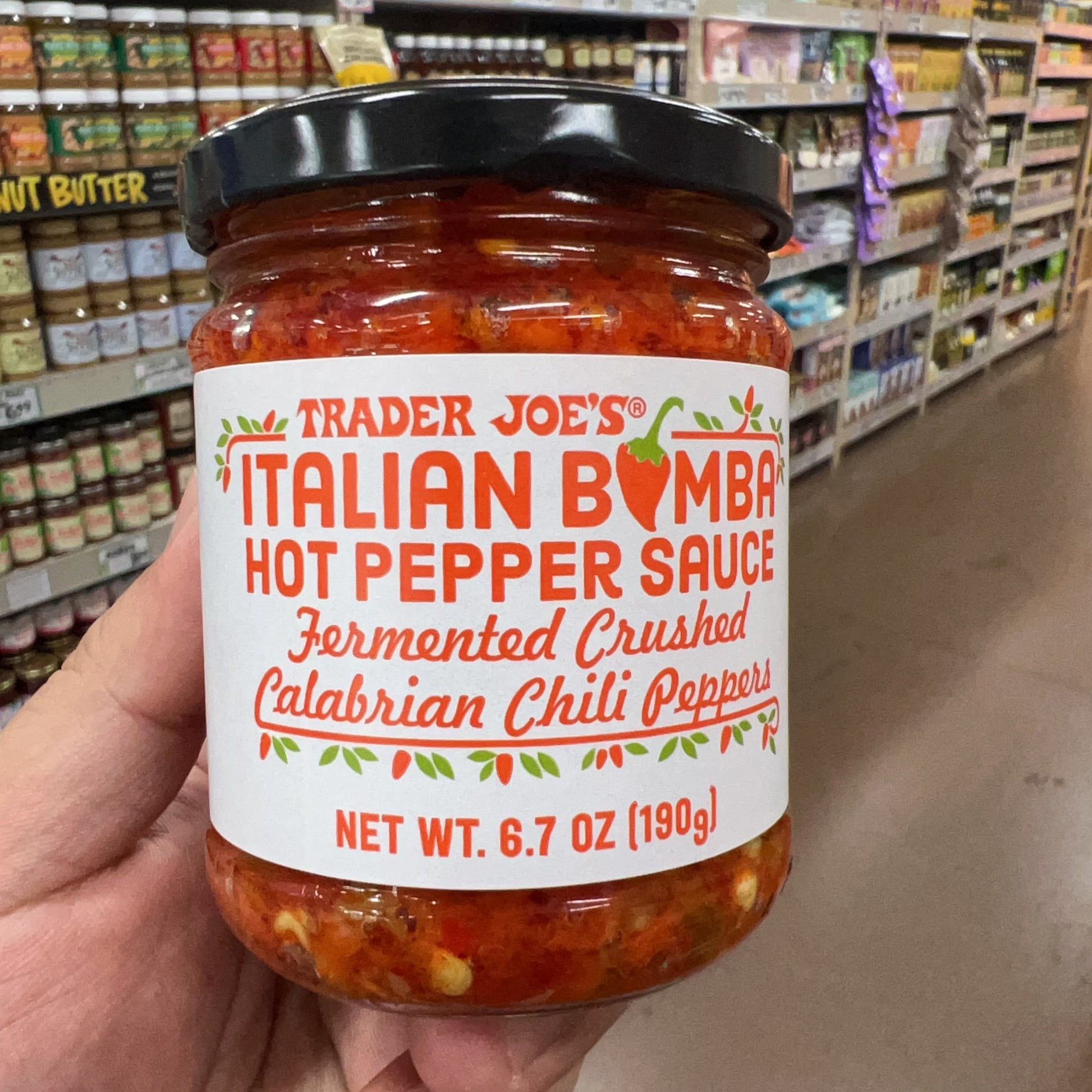 Trader Joe's Italian Bomba Hot Pepper Sauce 6.7 oz product image 5
