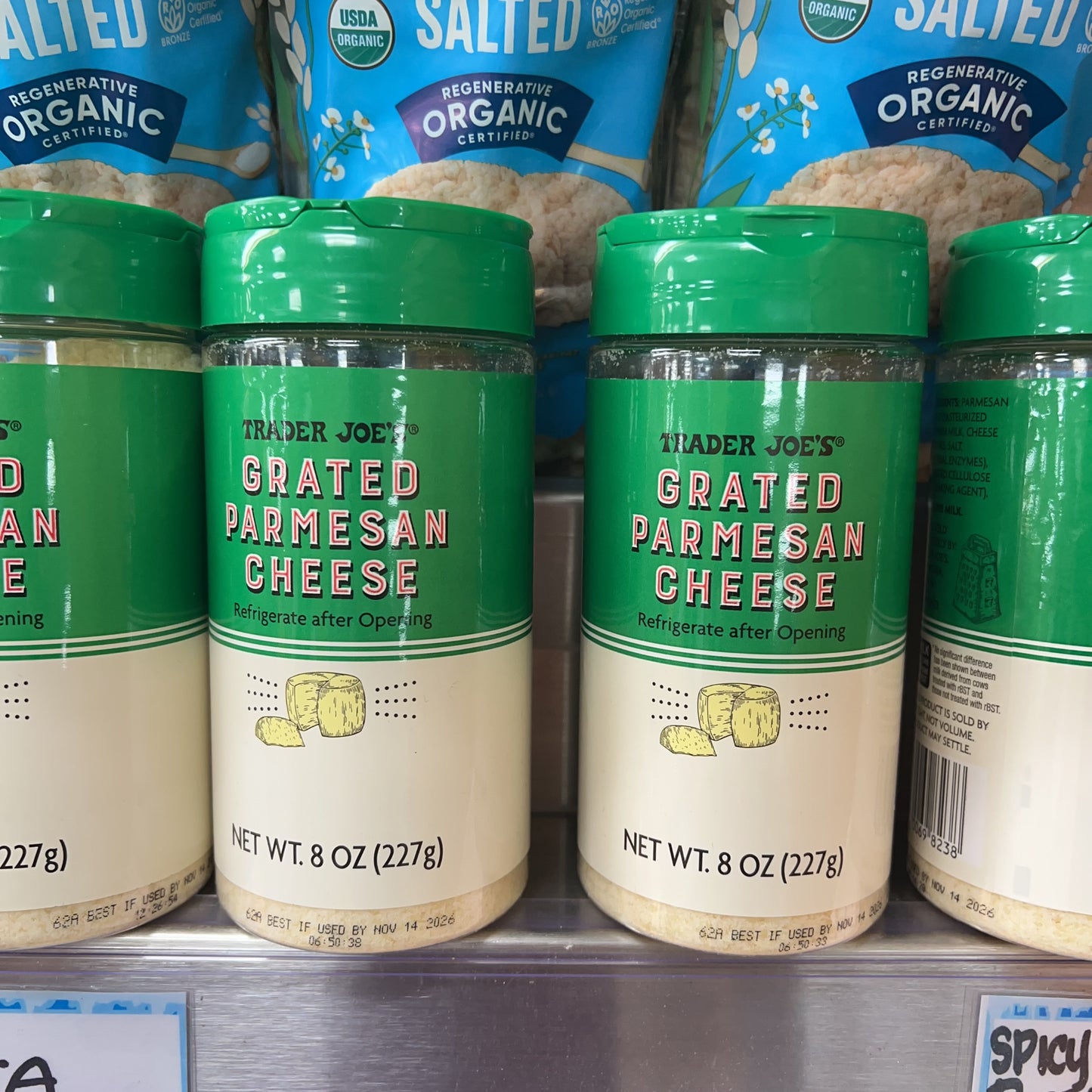 Trader Joe's Grated Parmesan Cheese — Buy Online | Shipped Nationwide