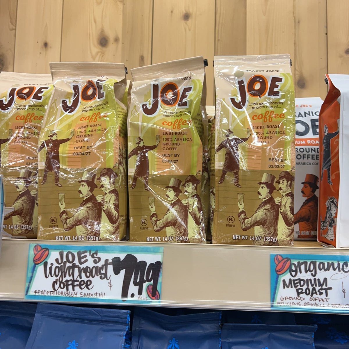 Trader Joe's Joe Light Roast Ground Coffee 100% Arabica 14 oz