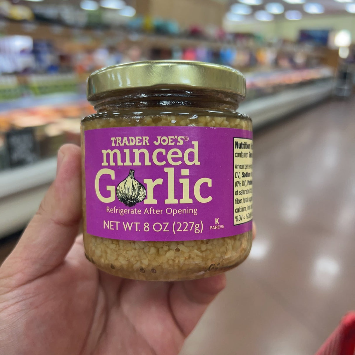 Trader Joe's Minced Garlic