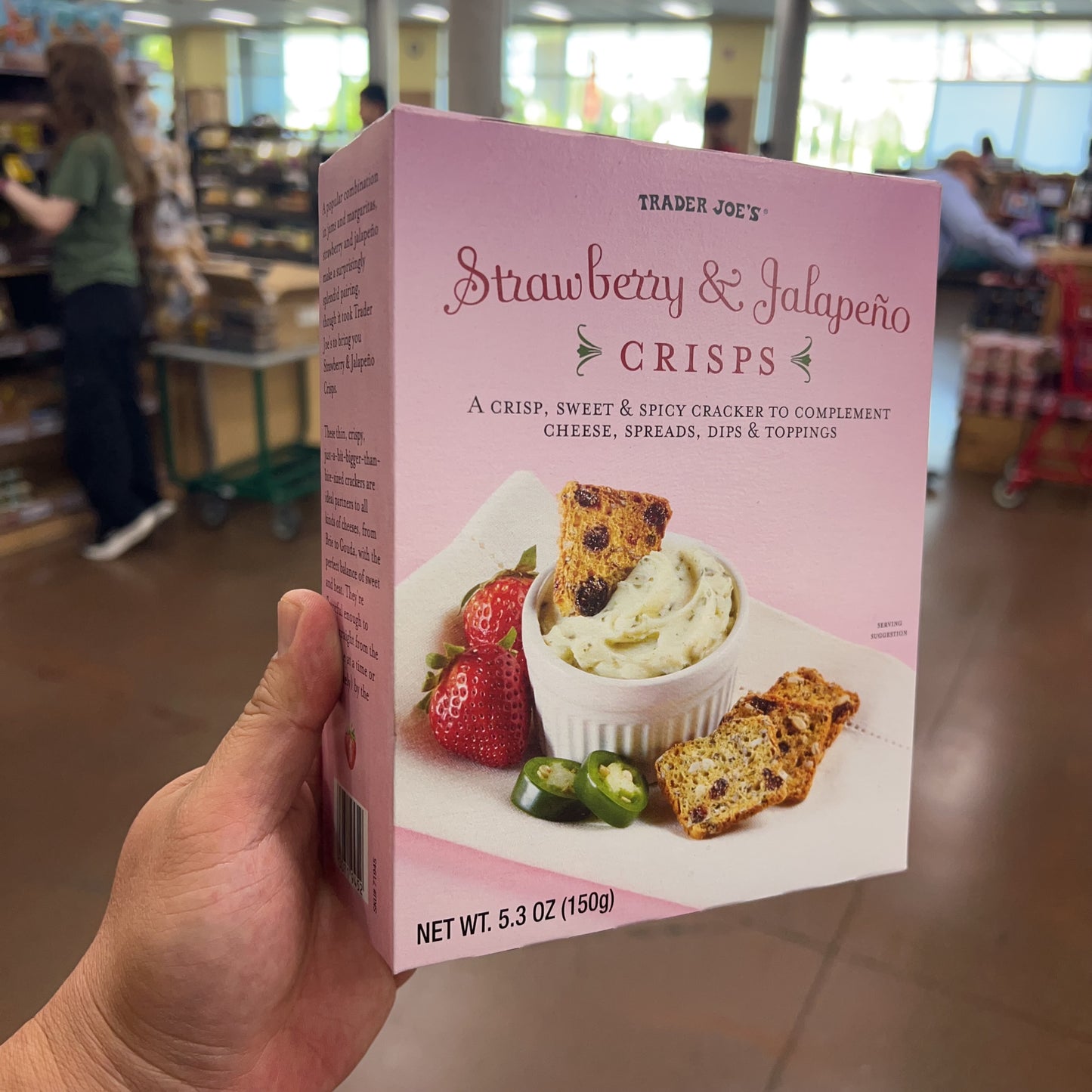 Trader Joe's Strawberry & Jalapeño Crisps