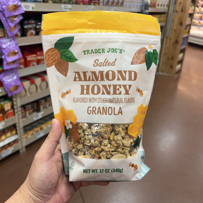 Trader Joe's Salted Almond Honey Granola, 12 oz