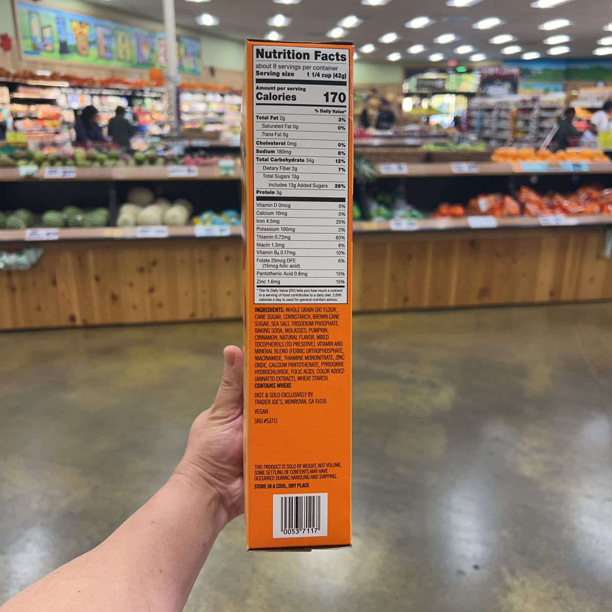 Trader Joe's Pumpkin O's Cereal, 12 oz product image 4