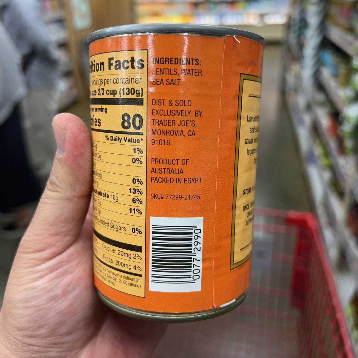 Trader Joe's Lentils, 15 oz product image 6