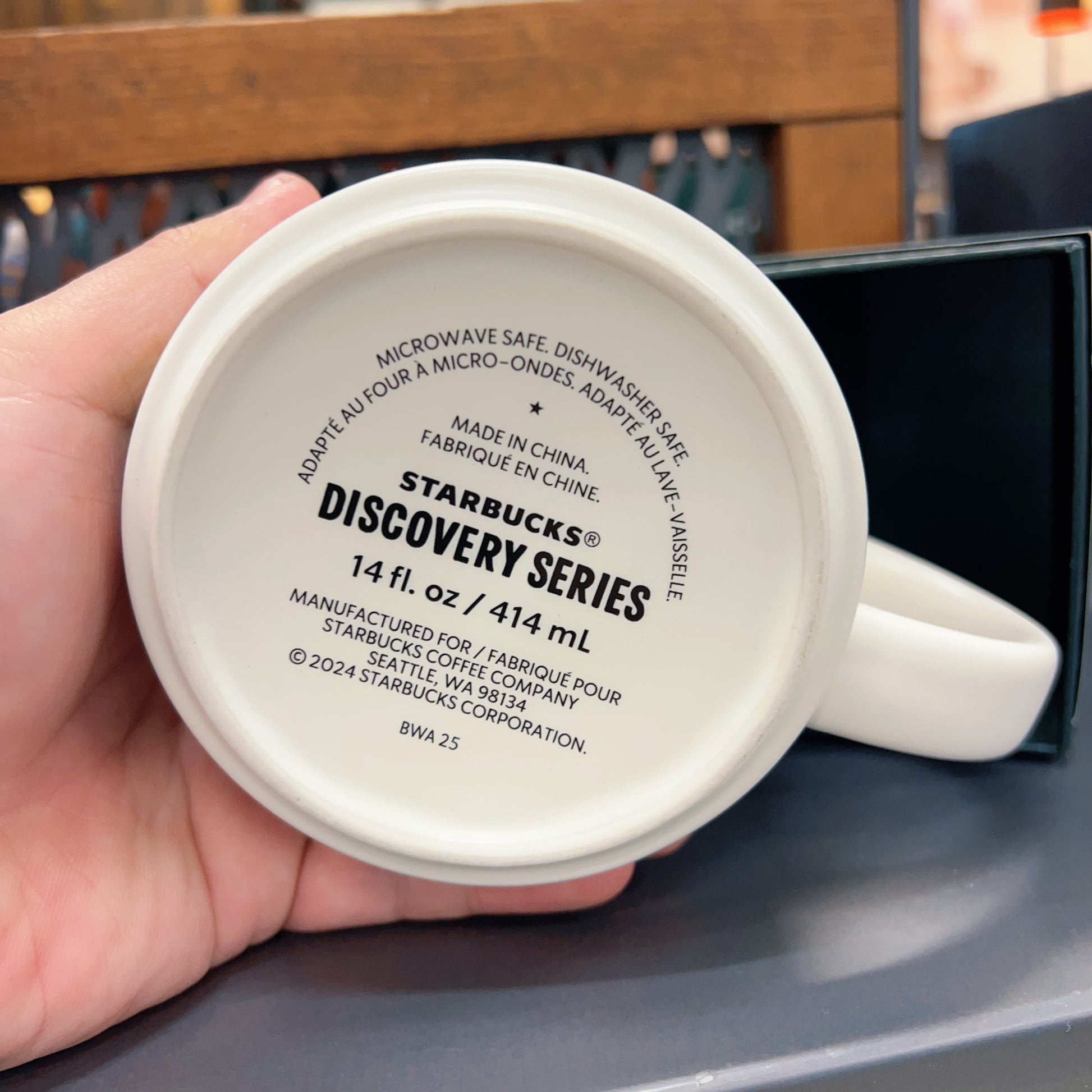 Starbucks Discovery Series San Francisco Ceramic Mug, 14 Oz Official Starbucks Discovery Series Collectible Mug | San Francisco Themed Coffee Cup