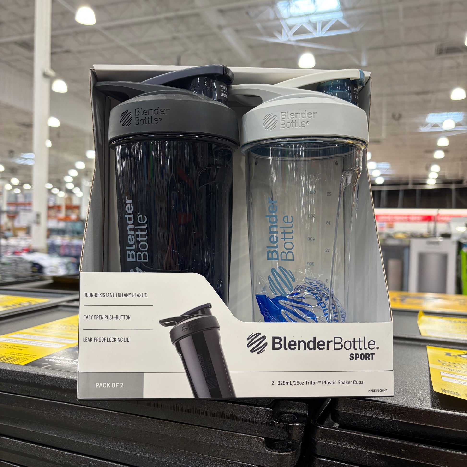 BlenderBottle Sport 2-Pack Shaker Cups (28oz/828mL)