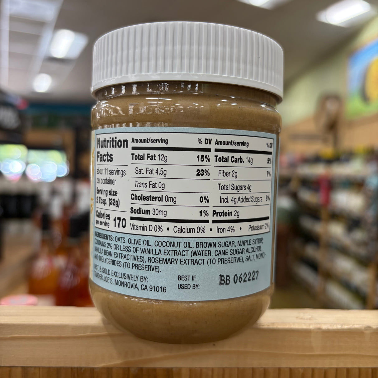 Trader Joe's Granola Butter 12 oz