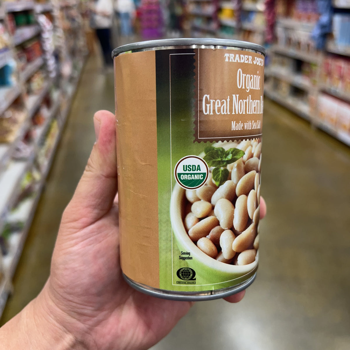 Trader Joe's Organic Great Northern Beans, 15.5 oz product image 4