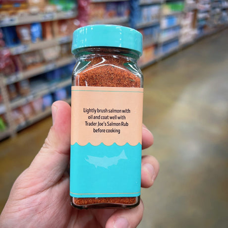 Trader Joe's Salmon Rub Seasoning Blend Kosher Pareve 2.6 oz