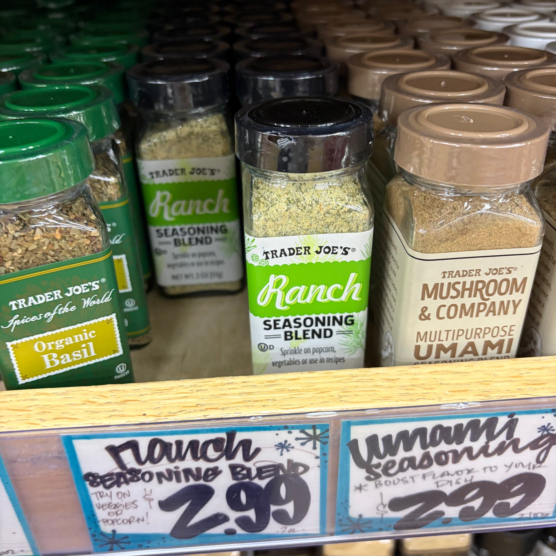 Trader Joe’s Ranch Seasoning Blend 2 OZ (57g)