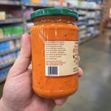 Trader Joe's Organic Roasted Red Pepper & Almond Pesto Sauce 9.87 oz (280g) | USDA Organic | Made in Italy