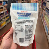 Trader Joe's Salmon & Sweet Potato Dog Treats — package information view