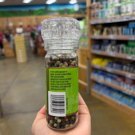 Trader Joe's Rainbow Peppercorns with Grinder, 1.8 OZ (51g)