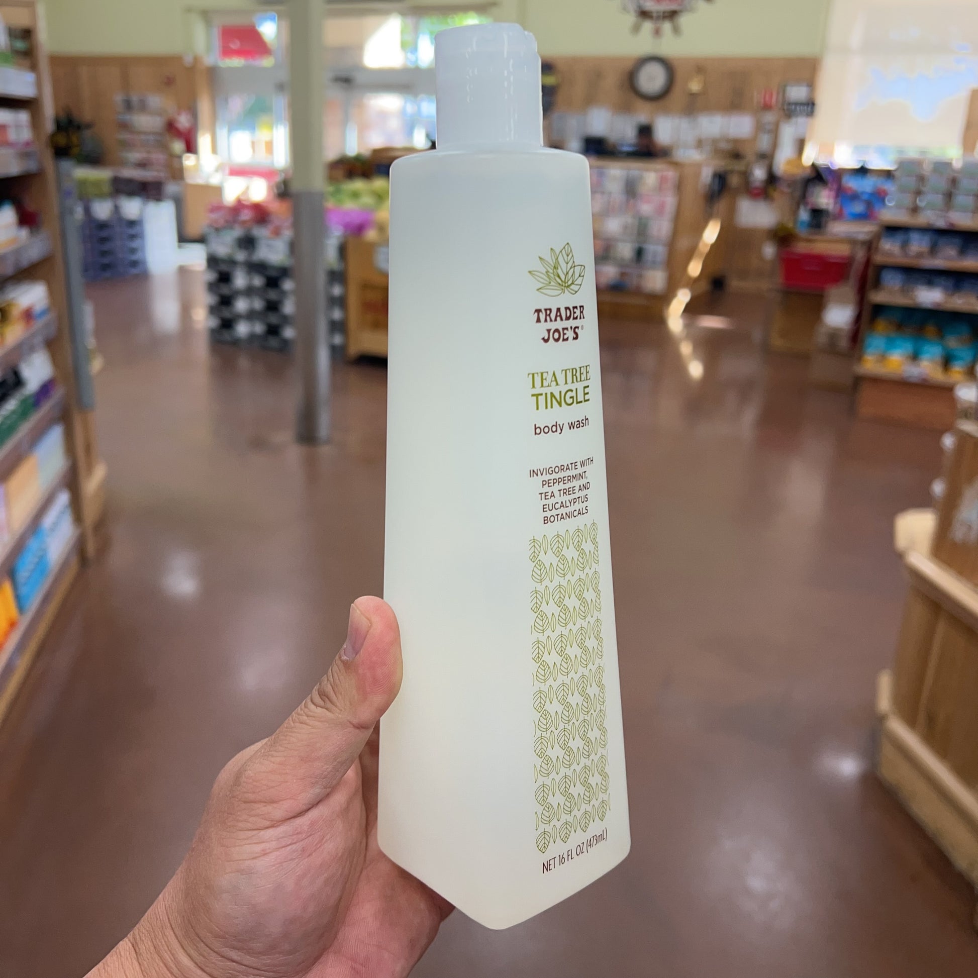 Trader Joe's Tea Tree Tingle Body Wash
