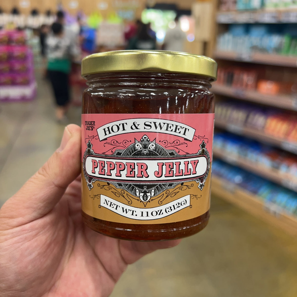Trader Joe's Hot & Sweet Pepper Jelly, 11 oz