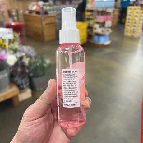 Trader Joe's Rose Water Facial Toner Spray Hydrating Alcohol-Free 4 fl oz
