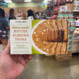 Trader Joe's Belgian Cookies Butter Almond Thins 7.05 oz product image
