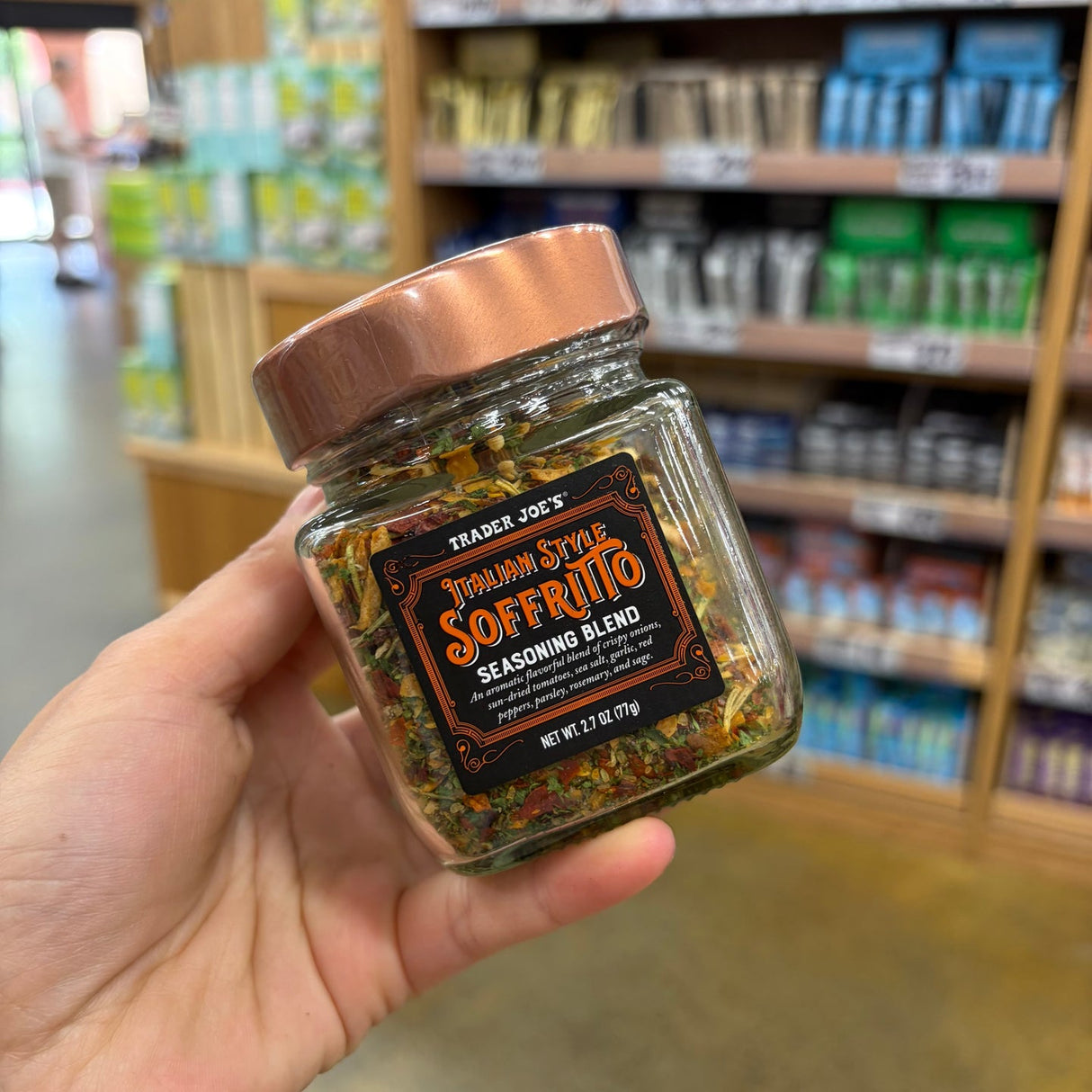 Trader Joe's Italian Style Soffritto Seasoning Blend 2.7 oz (77g) | Kosher | 0 Calories