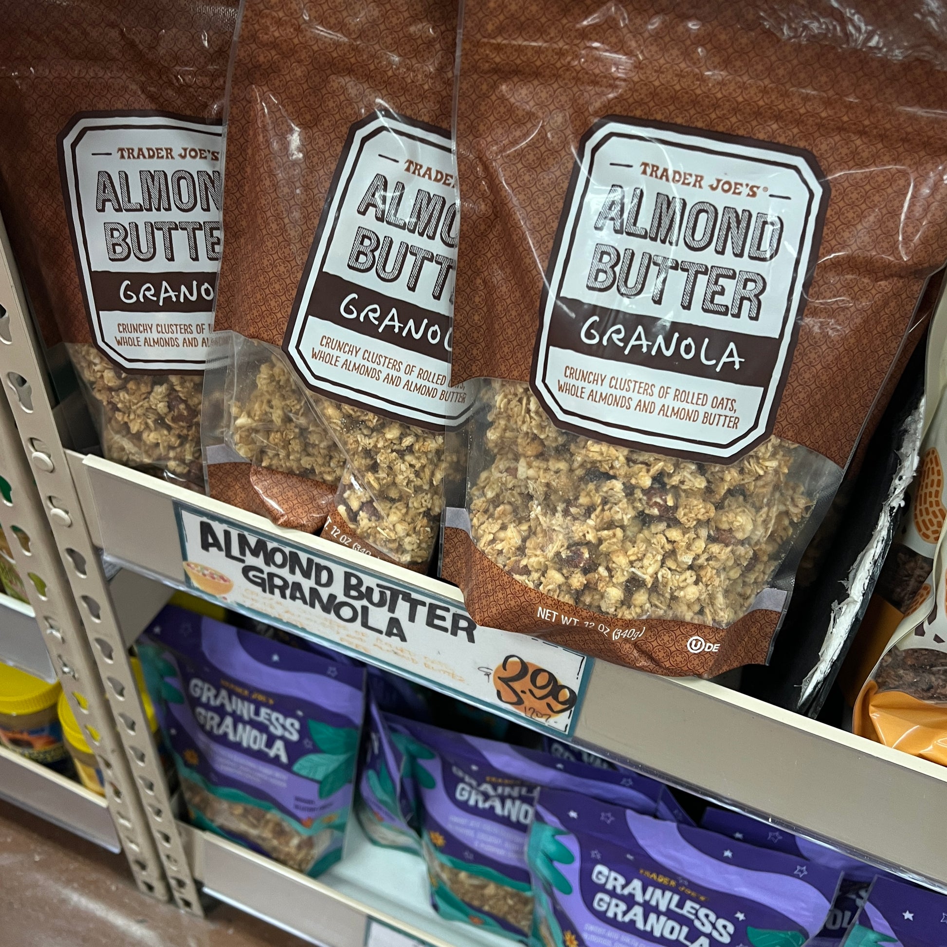 Trader Joe's Almond Butter Granola