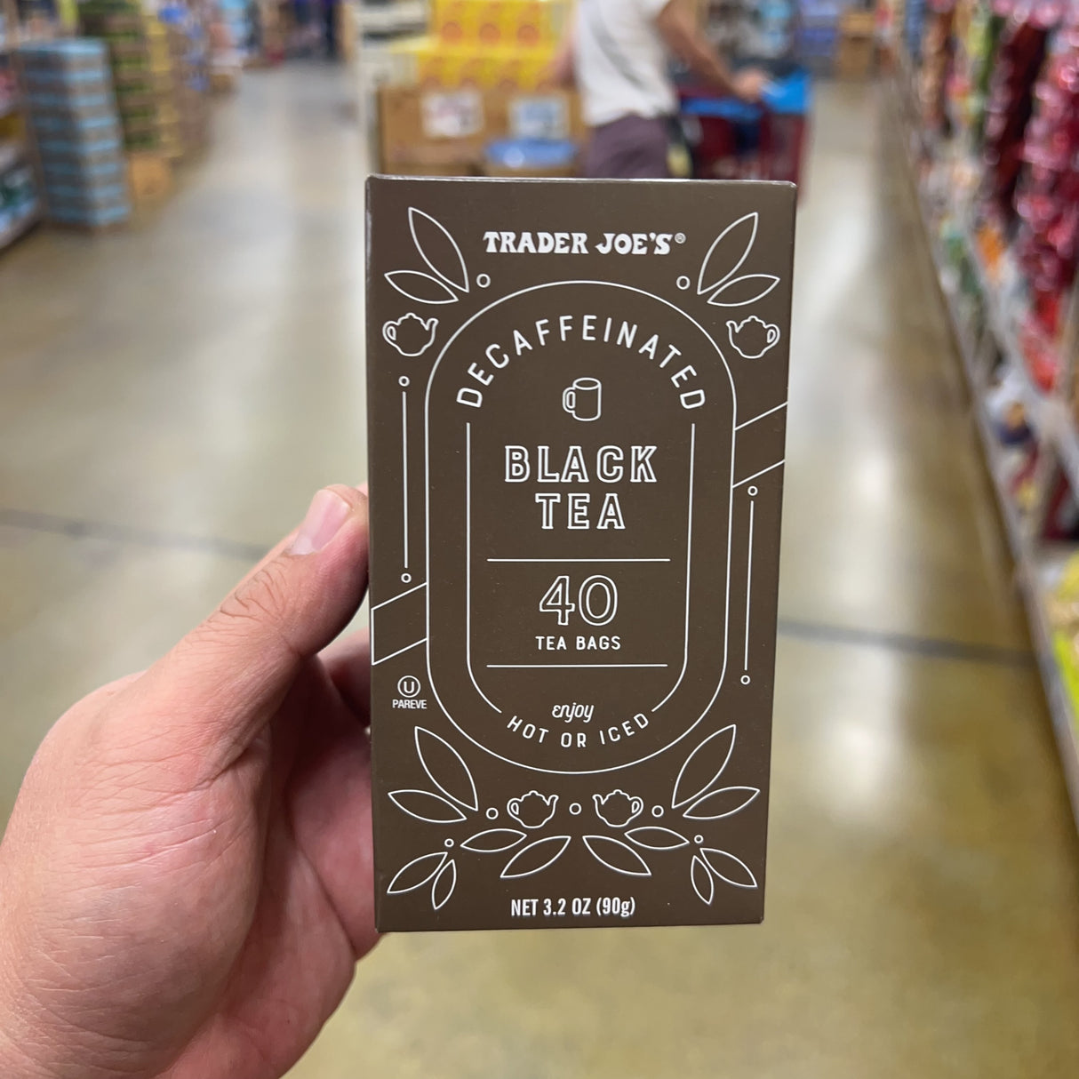Trader Joe's Decaffeinated Black Tea 40 Tea Bags 3.2 oz product image 4