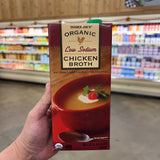 Trader Joe's Organic Low Sodium Chicken Broth 32 fl oz — product image 7