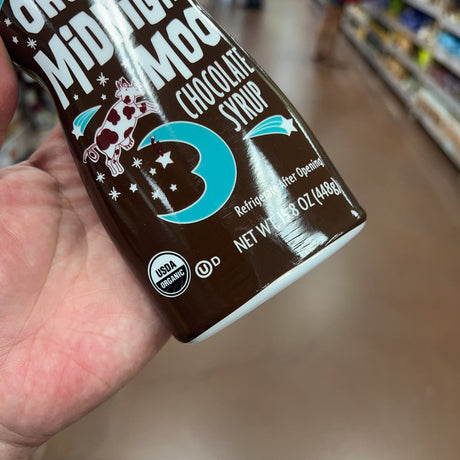 Trader Joe's Organic Midnight Moo Chocolate Syrup 15.8 oz