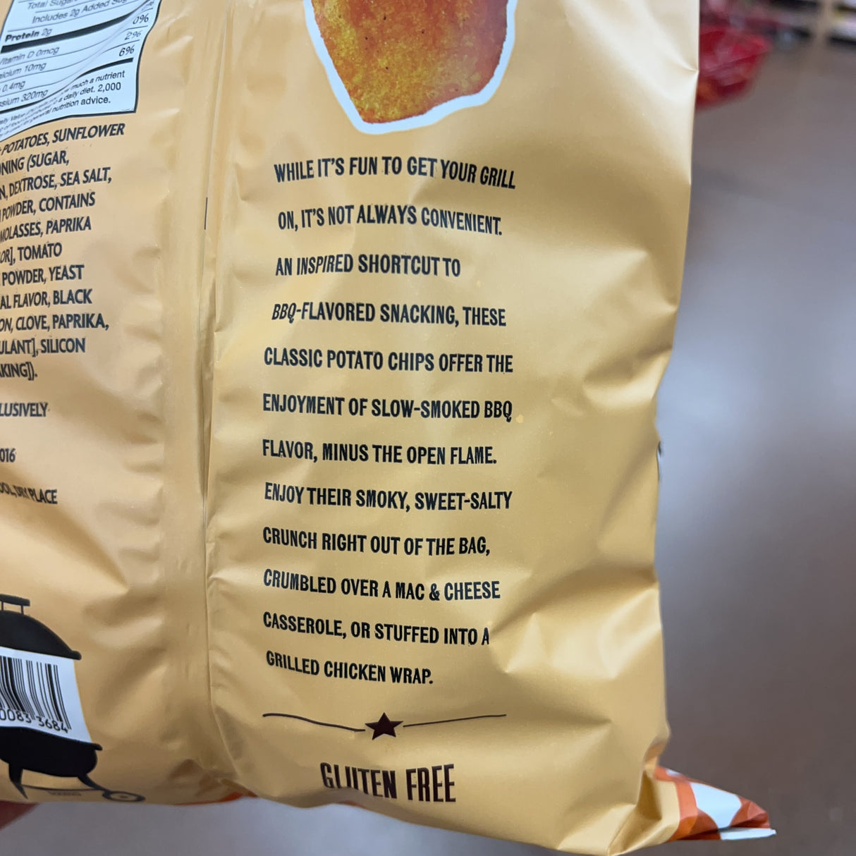 Trader Joe's BBQ Flavored Potato Chips 10 oz product image 4