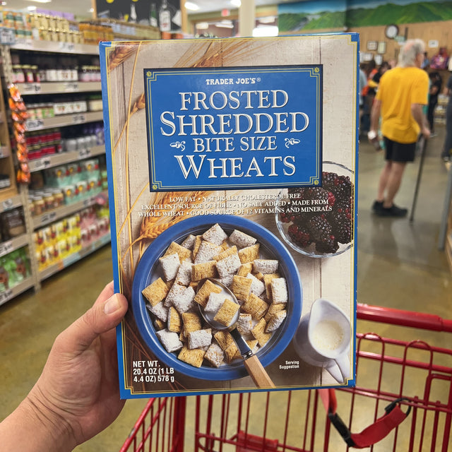 Trader Joe's Frosted Shredded Bite Size Wheats 20.4 oz, product image 1