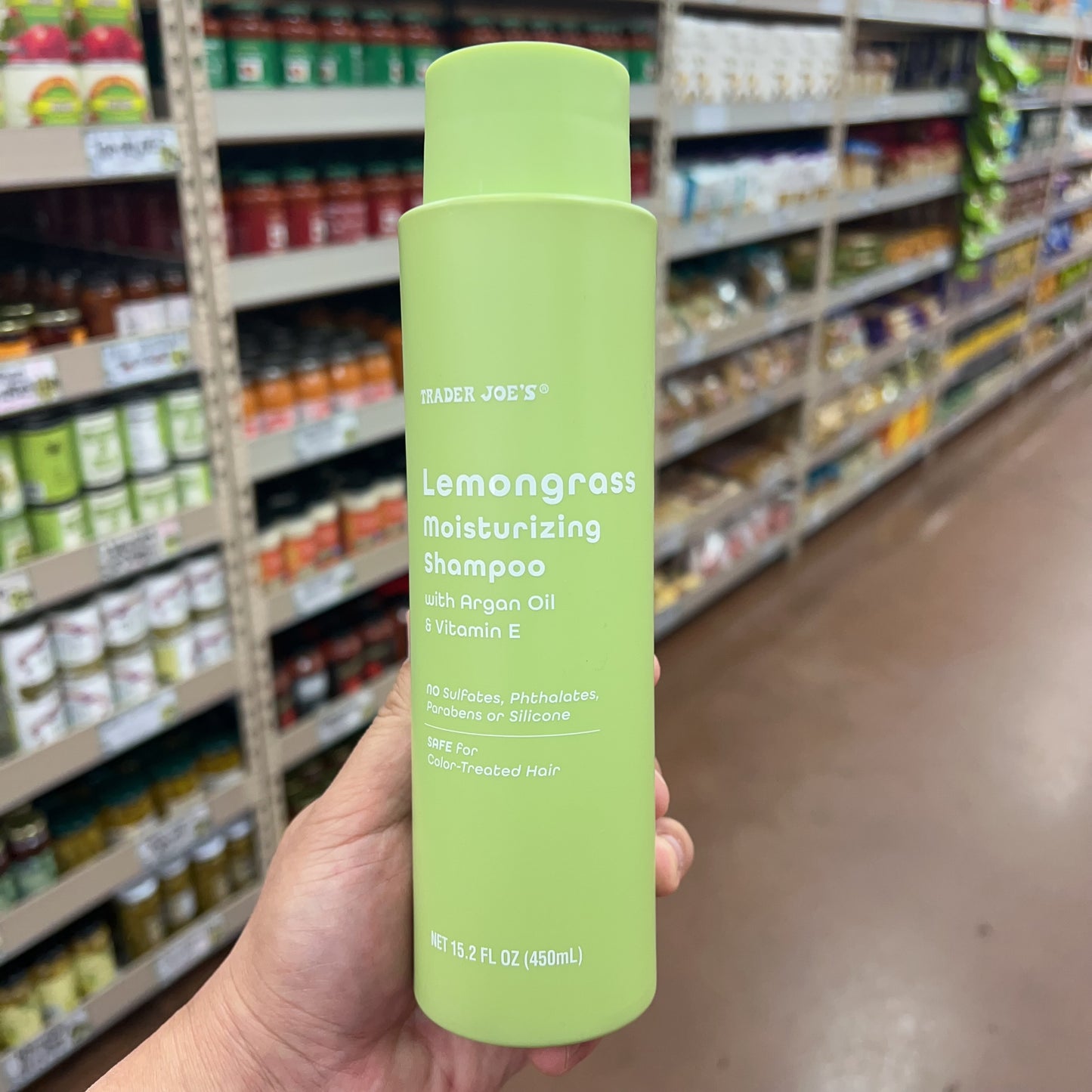 Trader Joe's Lemongrass Moisturizing Shampoo