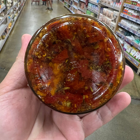 Trader Joe's Julienne Sliced Sun Dried Tomatoes in Olive Oil 8.5 oz (241g)