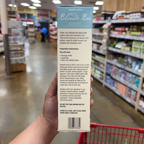 Trader Joe's Blondie Bar Baking Mix 15.5 oz product image 3