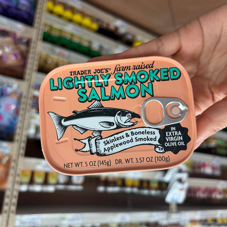 Trader Joe's Lightly Smoked Salmon in Extra Virgin Olive Oil 5 oz