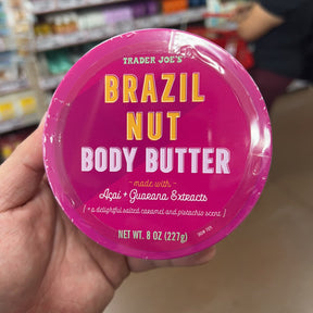 Trader Joe's Brazil Nut Body Butter Acai & Guarana 8 oz