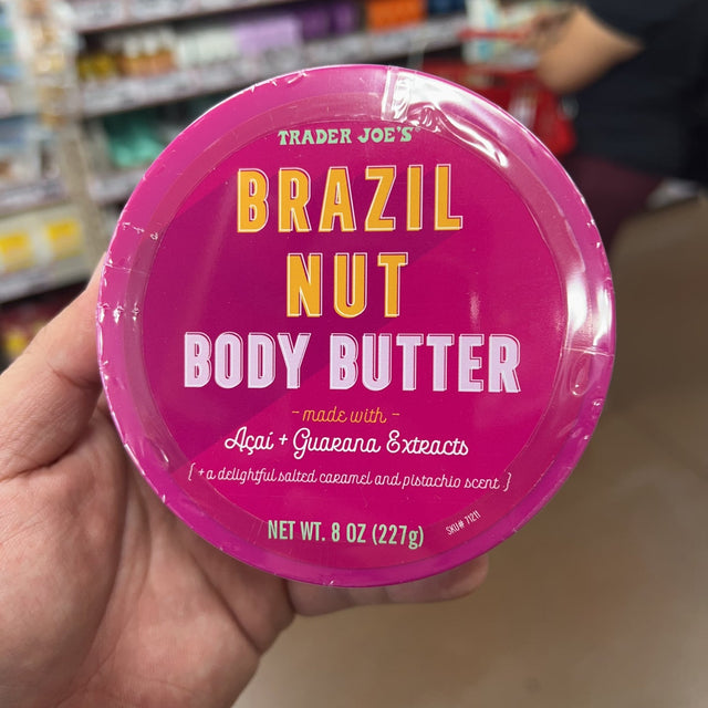 Trader Joe's Brazil Nut Body Butter Acai & Guarana 8 oz