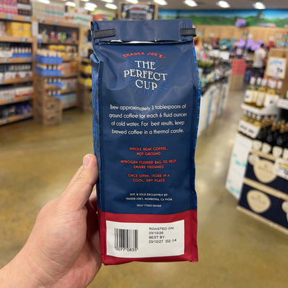 Trader Joe's French Roast Coffee Dark Roast 100% Arabica Whole Bean 13 oz