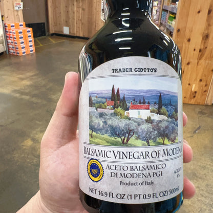 Trader Joe's Balsamic Vinegar of Modena PGI Certified Product of Italy 16.9 fl oz