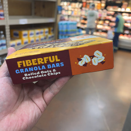 Trader Joe's Fiberful Granola Bars Rolled Oats & Chocolate Chips 6.17 oz product image 7