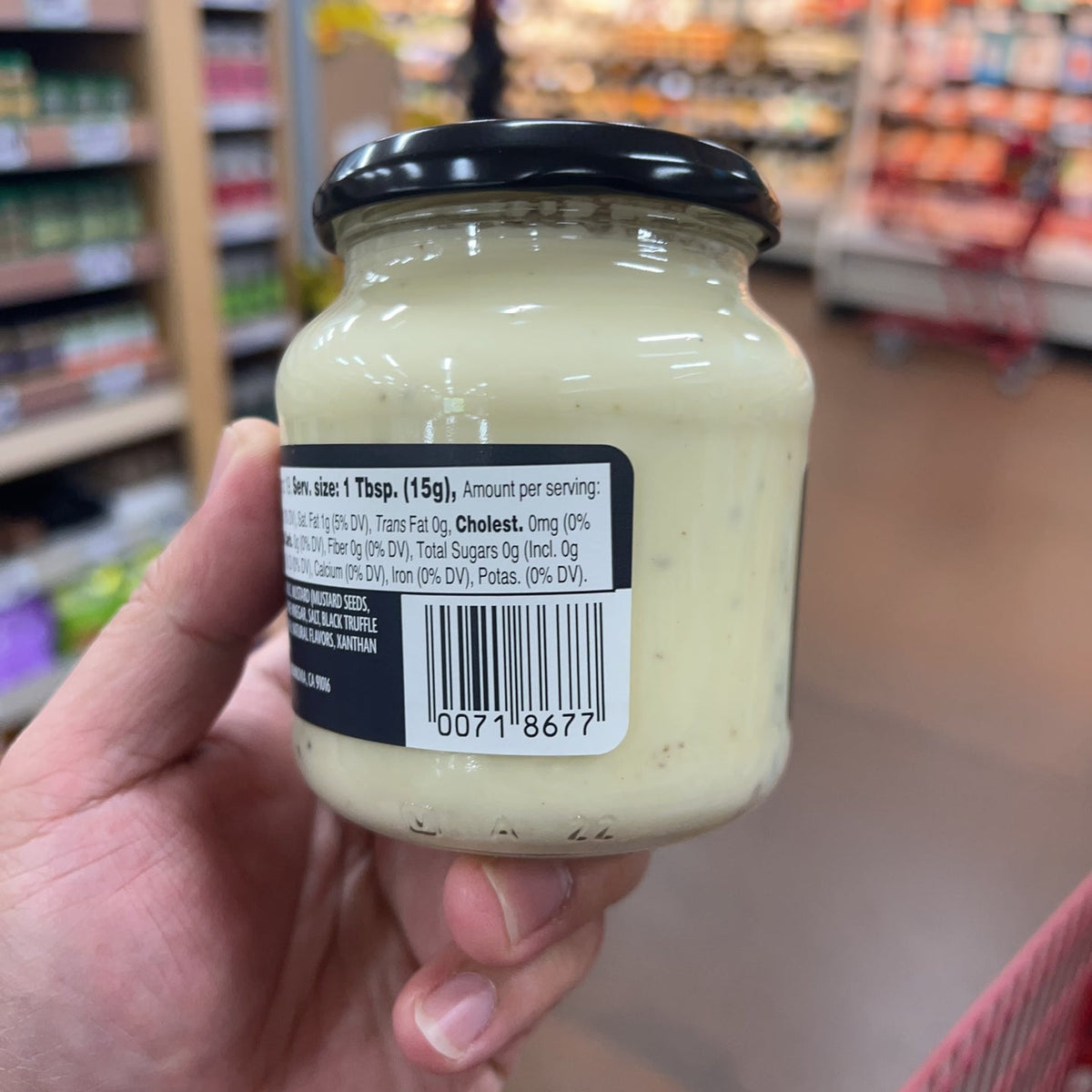 Trader Joe's Vegan Truffle Aioli 10.05 oz (285g) | Black Truffle | Dairy-Free & Egg-Free