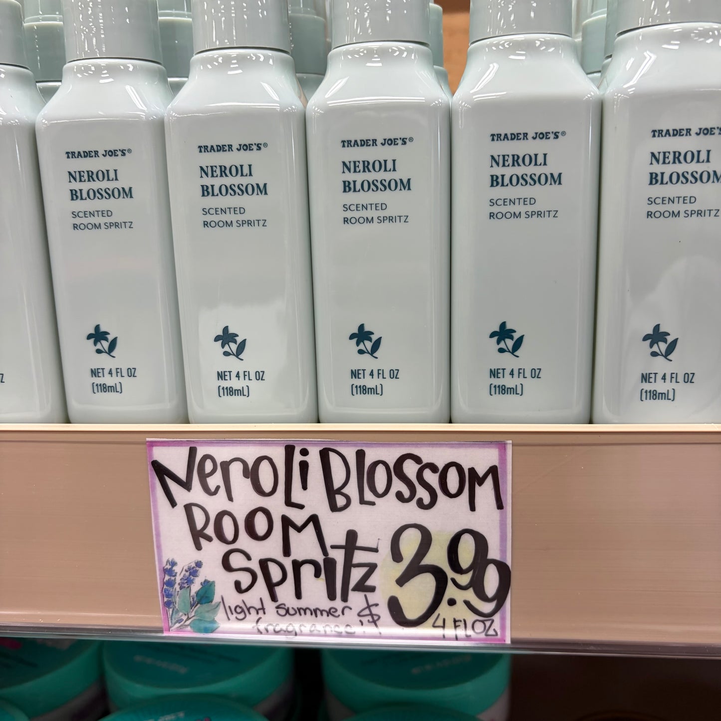Trader Joe's Neroli Blossom Scented Room Spritz