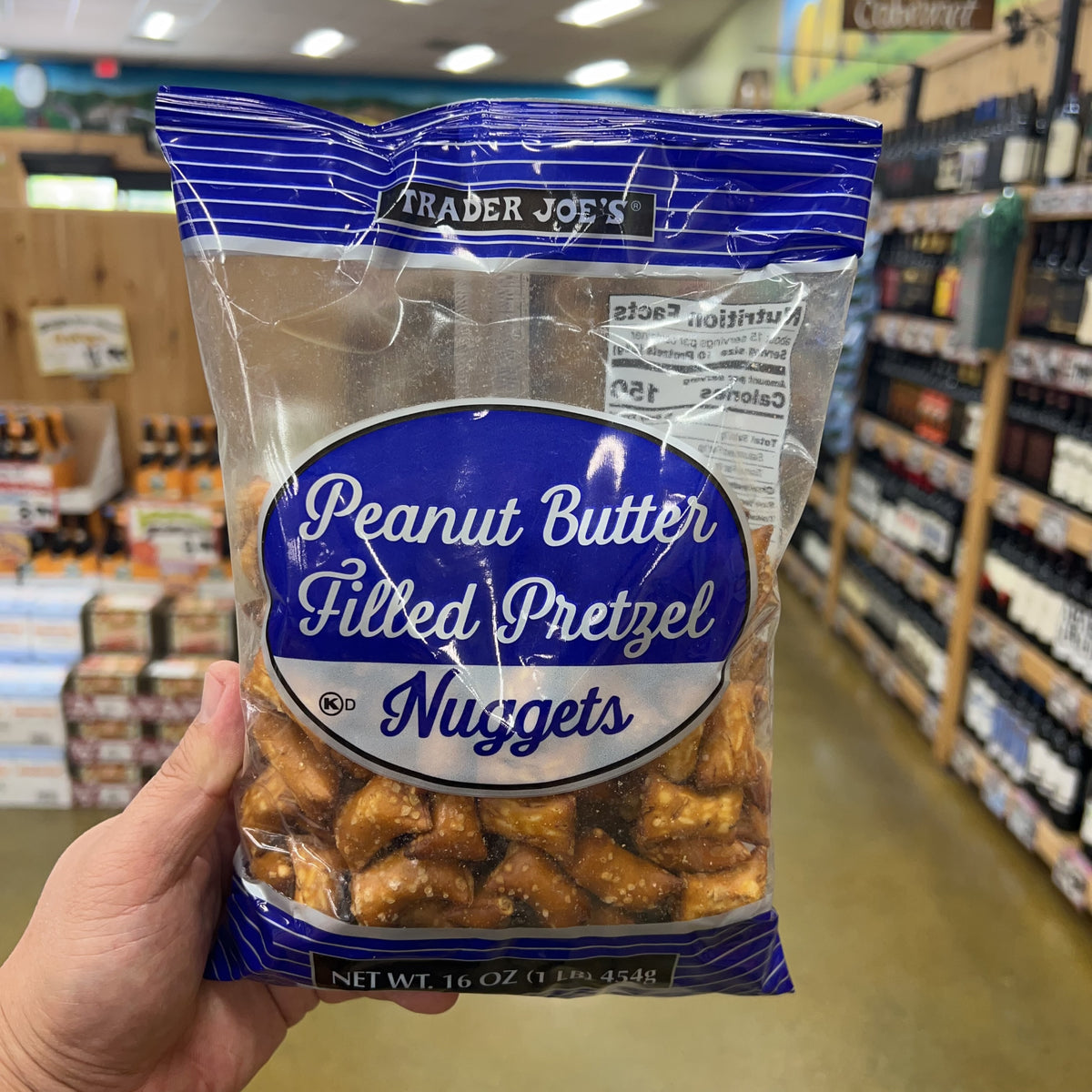 Trader Joe’s Peanut Butter Filled Pretzel Nuggets 16 oz - product image 1