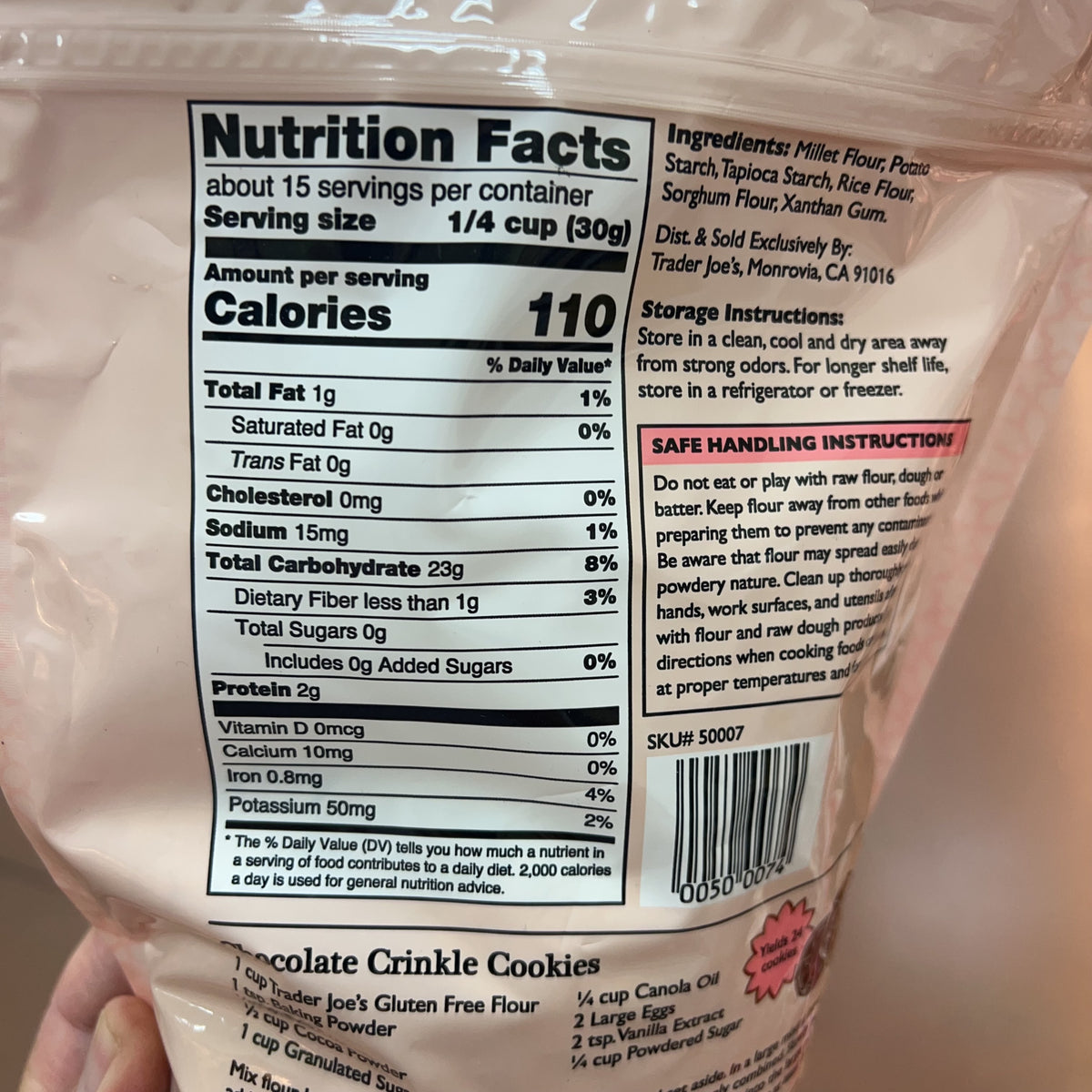 Trader Joe's Gluten Free All Purpose Flour, 16 oz product image 6