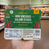 Trader Joe's Mini Uncured Salami Sticks 2 oz product image