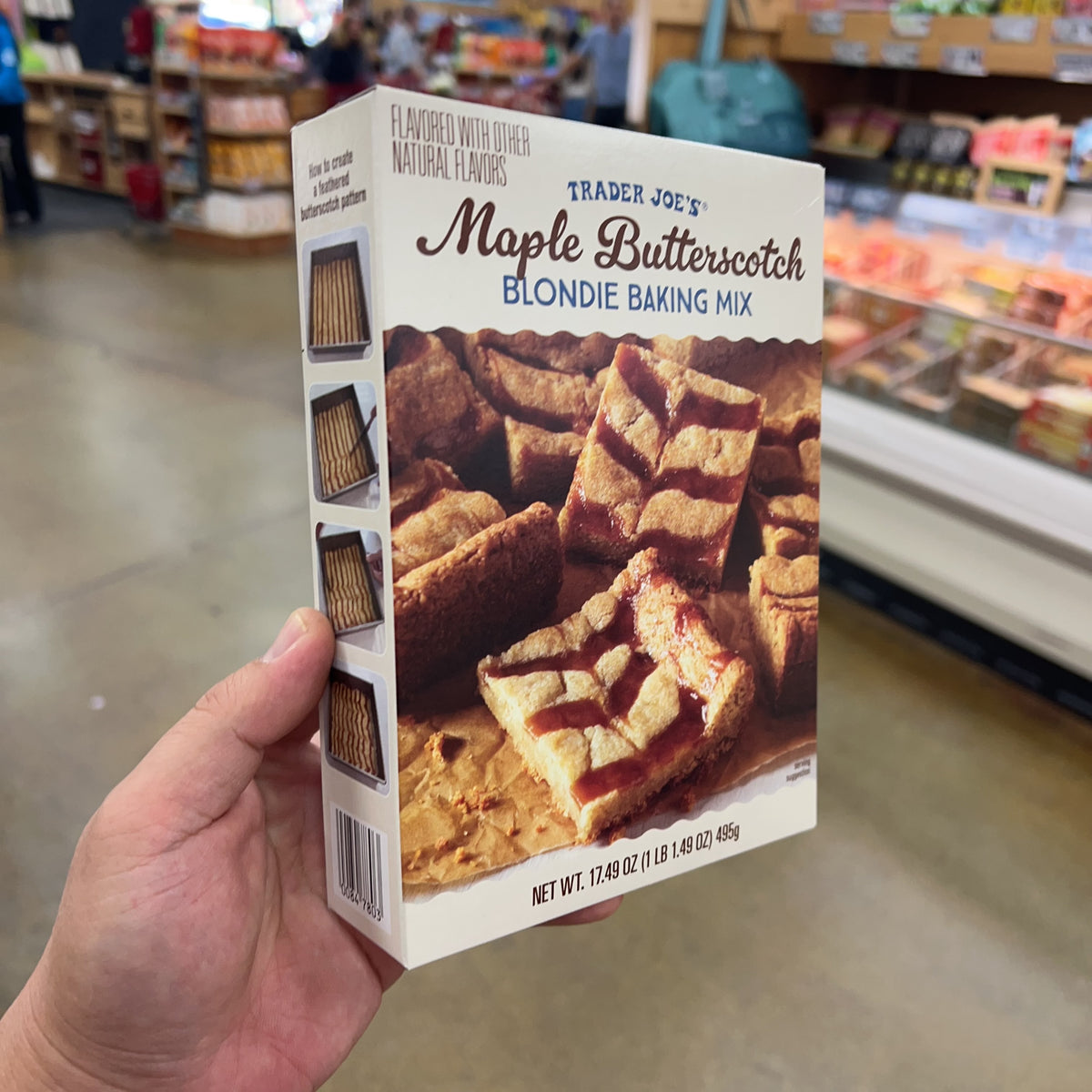 Trader Joe's Maple Butterscotch Blondie Baking Mix, 17.49 oz product image 2